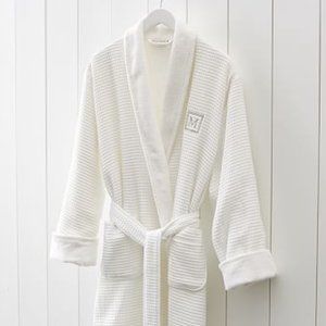 NWT Pottery Barn Waffle Weave Resort Robe Small